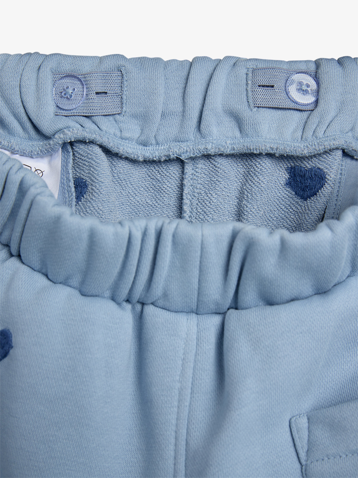 Sweatshorts met borduursel - Tween - Blue | 100197 Liva