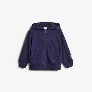 Klassieke hoodie met rits - Kids - Navy | 100217 Felix
