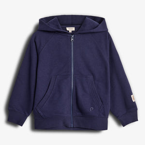Klassieke hoodie met rits - Tween - Navy | 100375 Felix