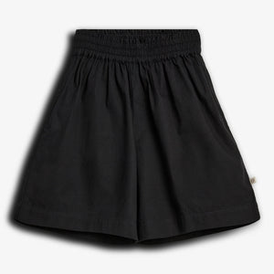 Baggy poplin shorts - Tween - Black | 100221 Laura