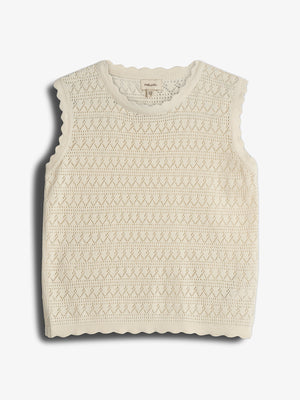 Gebreide top - Tween - Off White | 100280 Vivi