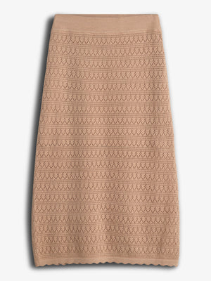 Gebreide rok - Tween - Rose | 100283 Vivi