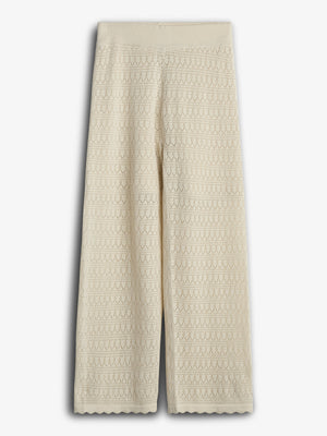 Gebreide broek - Tween - Off White | 100284 Vivi