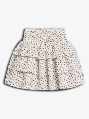 Rok met bloemenprint en ruches - Tween - Blush Flower | 100427 Annie