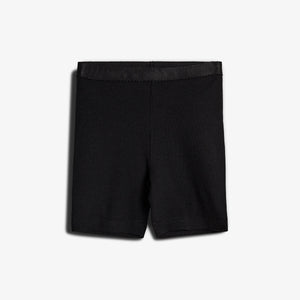 Modal rib korte legging - Black | 100332 Fiona
