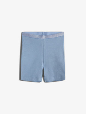 Modal rib korte legging - Tween - Blue | 100458 Fiona