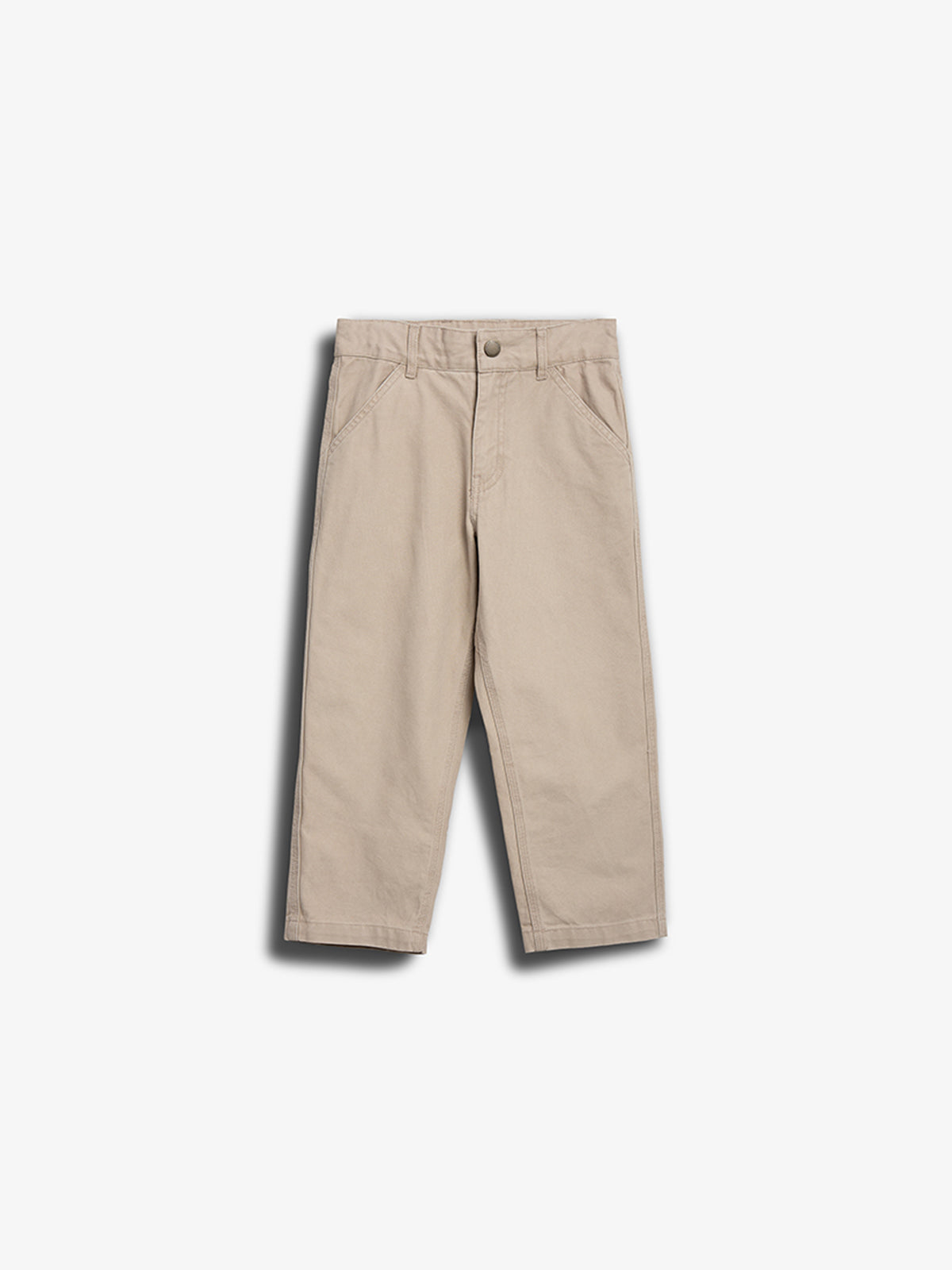 Canvas broek - Tween - Greige | 100336 Dereck