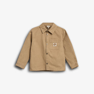 Canvas Overshirt  - Tween - Beige | 100343 Dereck