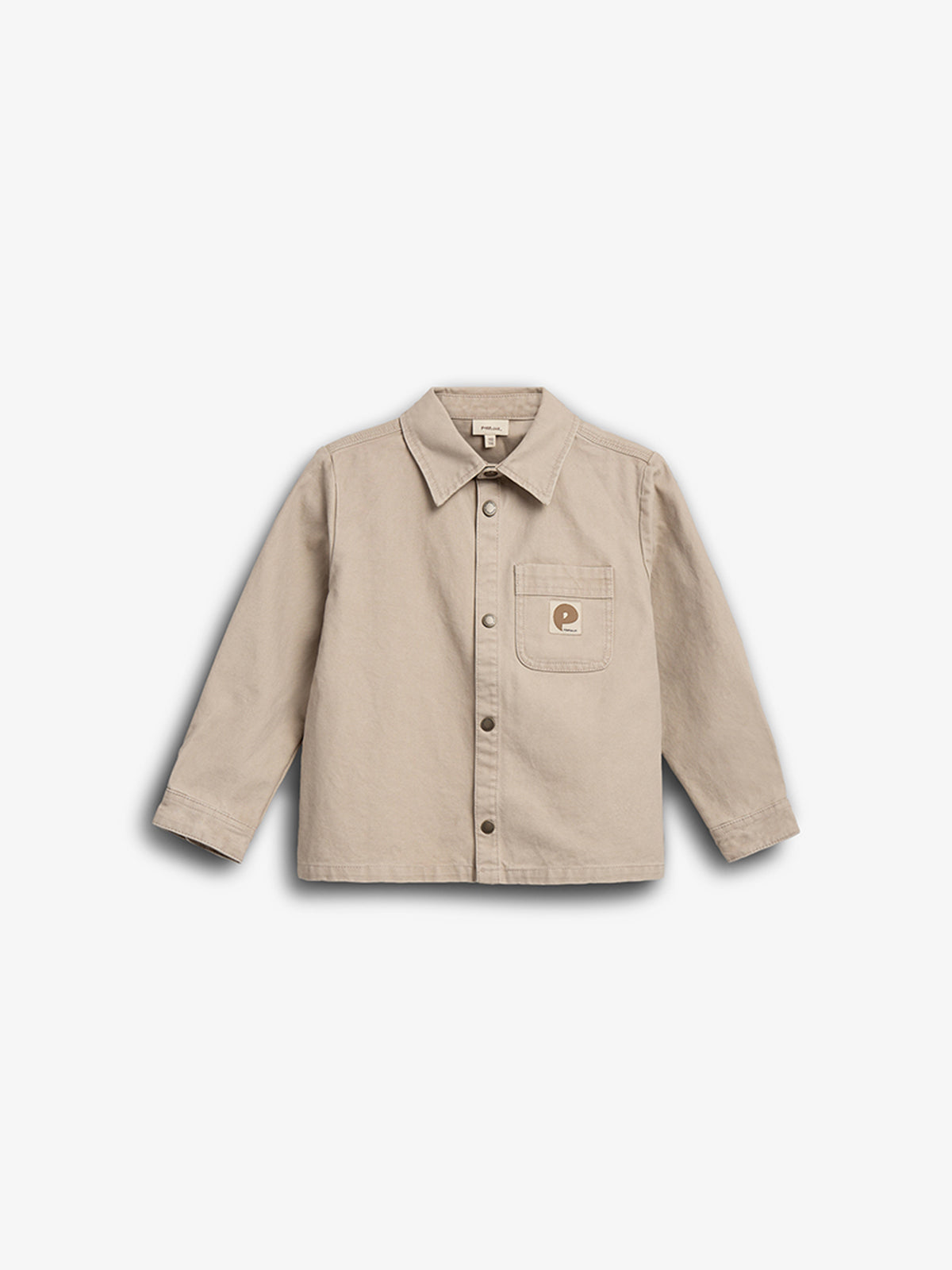 Canvas Overshirt  - Tween - Greige | 100344 Dereck
