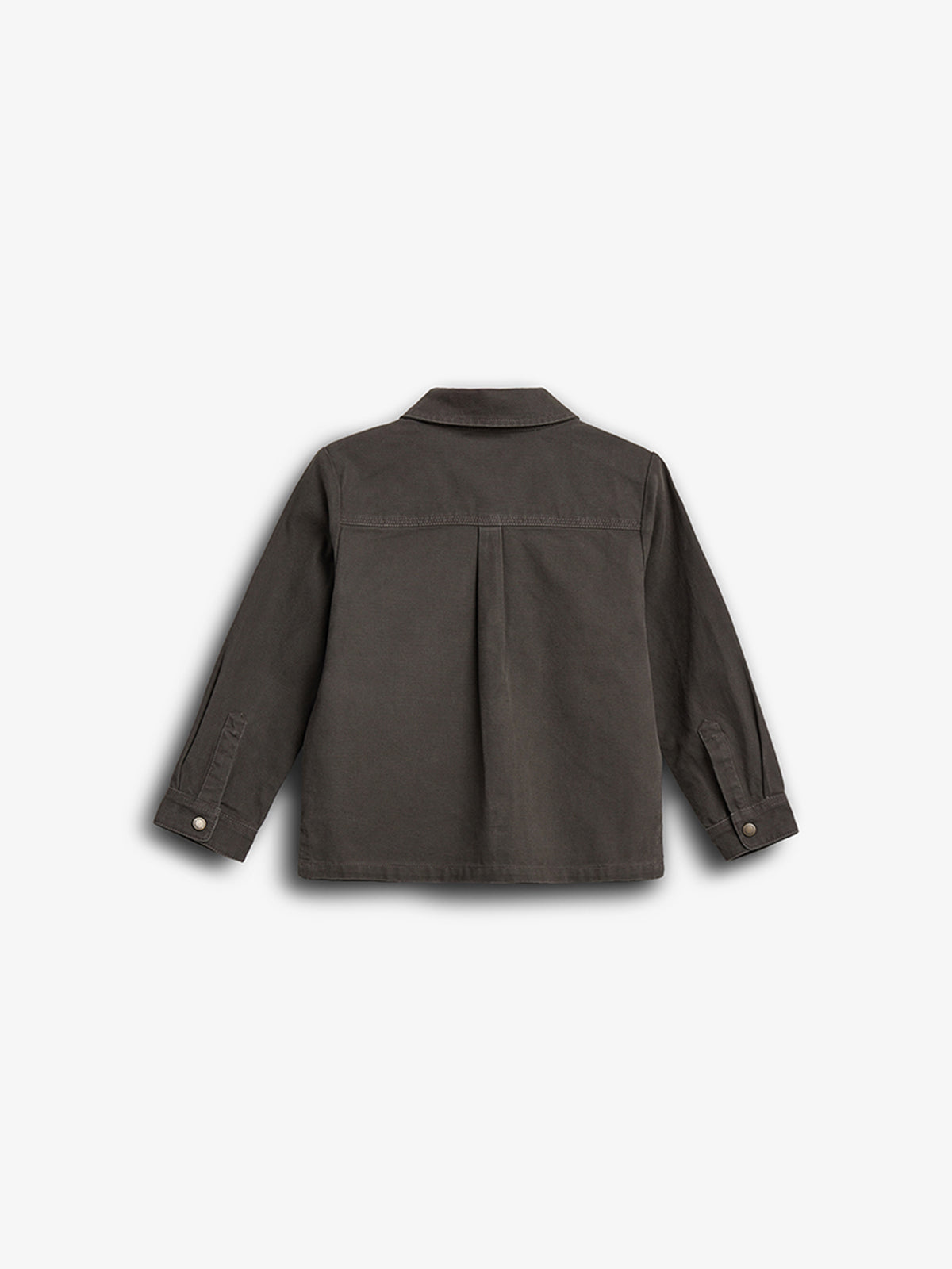 Canvas Overshirt  - Tween - Dark Grey | 100346 Dereck