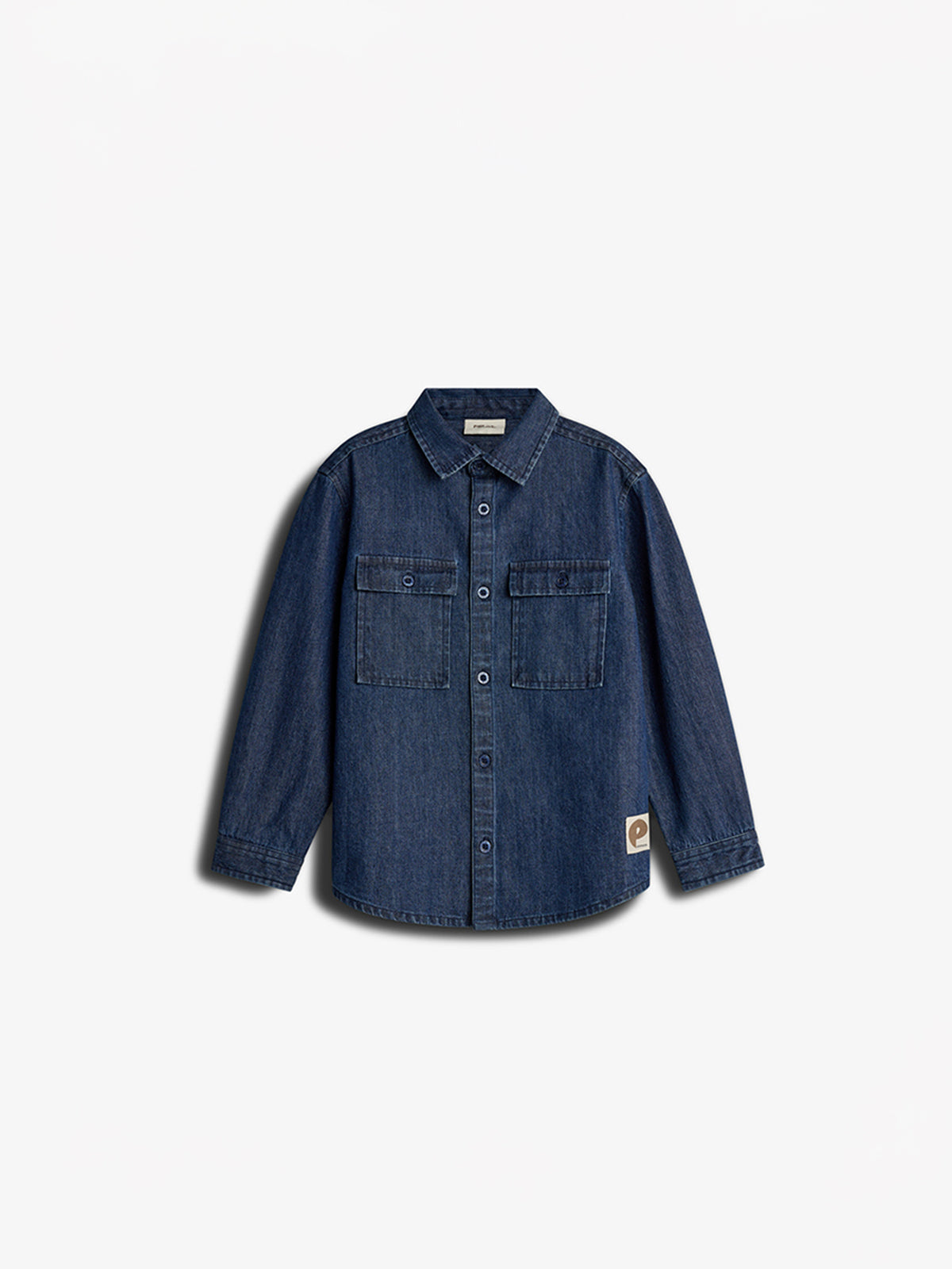 Denim overhemd - Kids - Dark Blue Denim | 100176 Delhi
