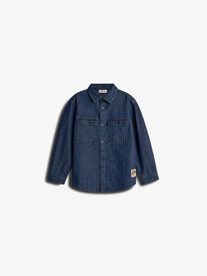 Denim overhemd - Tween - Dark Blue Denim | 100369 Delhi