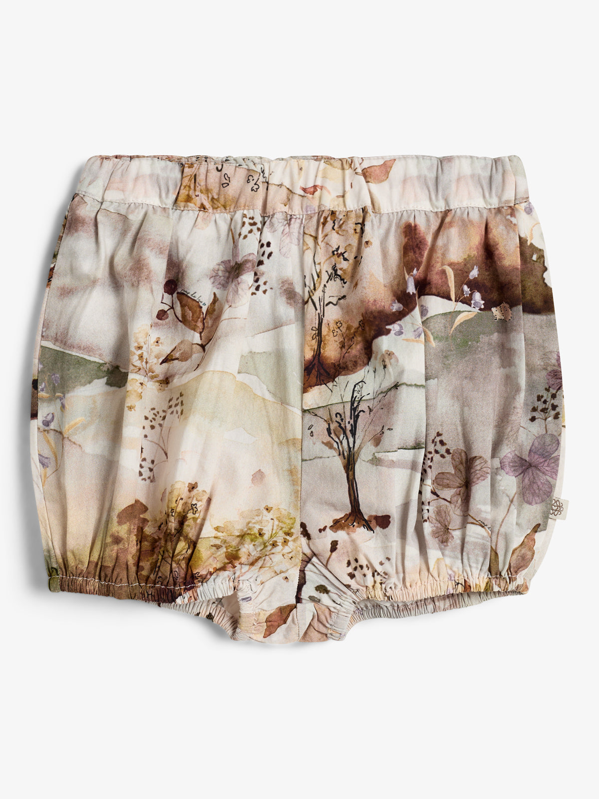 Popeline Bloomers met Landschapsopdruk - Little - Moonlight/Purple