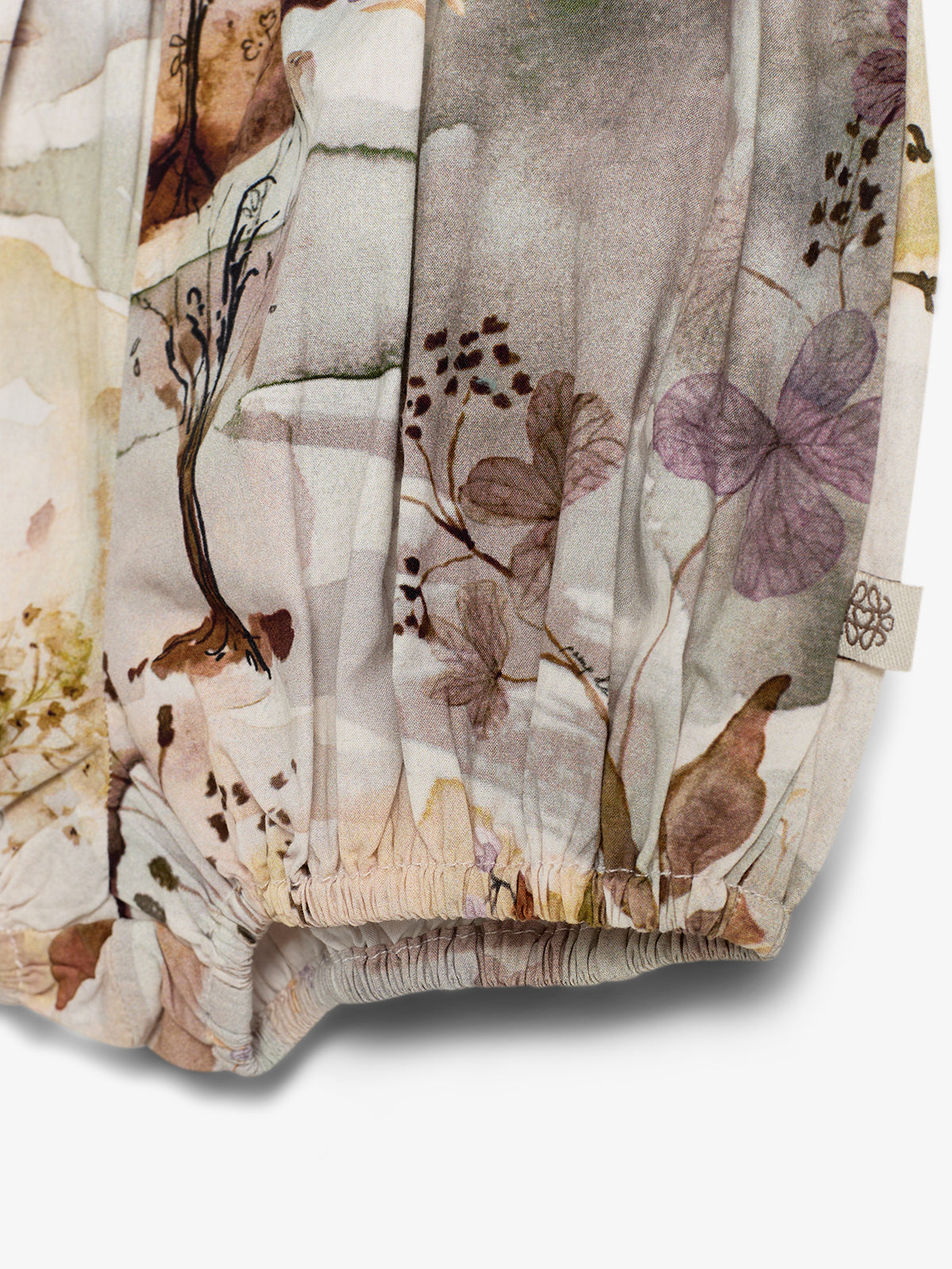 Popeline Bloomers met Landschapsopdruk - Little - Moonlight/Purple