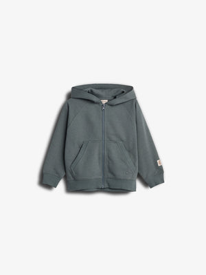 Klassieke hoodie met rits - Tween - Petrol | 100376 Felix
