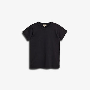 Getailleerd T-shirt met picotsteek - Tween - Black | 100379 Tina