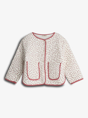 Gewatteerd jack - Blush Flower | 100313 Maja