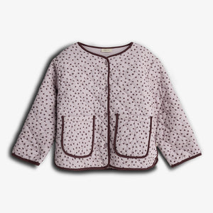 Gewatteerd jack - Purple Flower | 100315 Maja