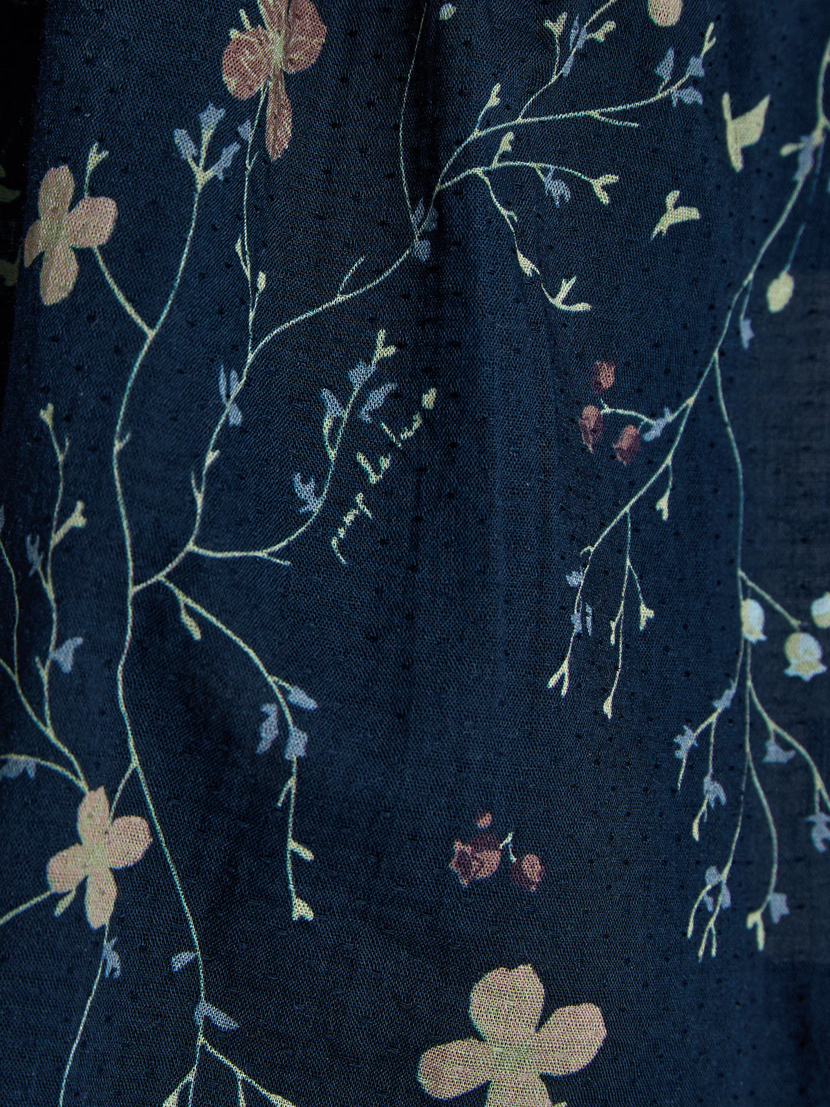 Tuniek met bloemenprint - Little - Blue/Rose