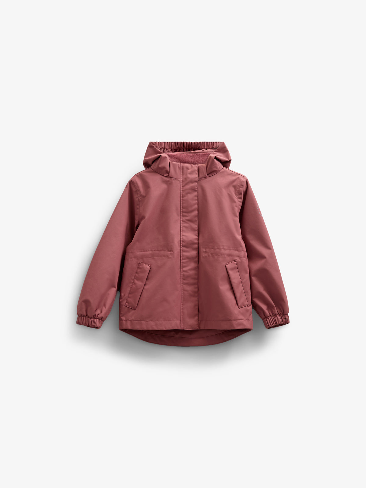 Shell-jas met trekkoord - Tween - Vintage Red | 100496 Lucy