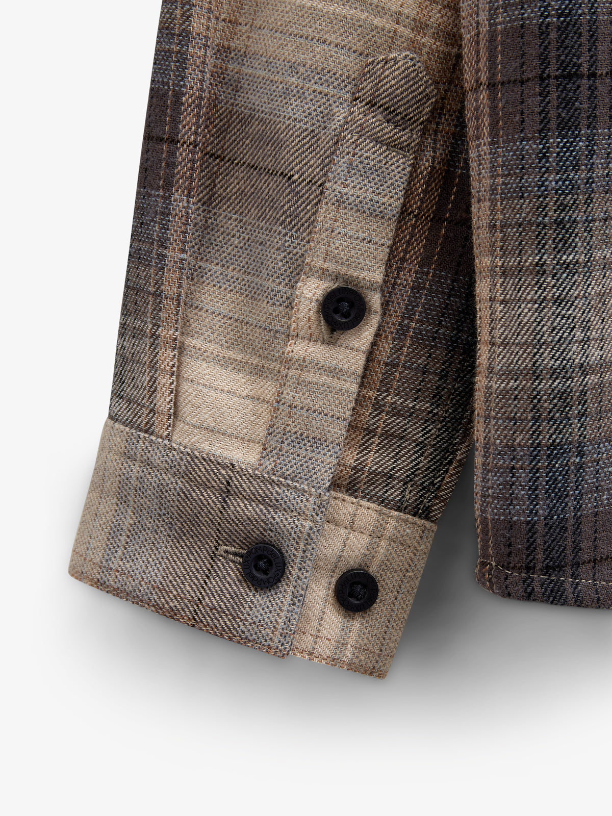 Geruit flanellen overhemd - Tween - Brown Navy Check | 100527 Henry