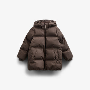 Winterjas met koord - Tween - Chocolate | 100537 Elenor