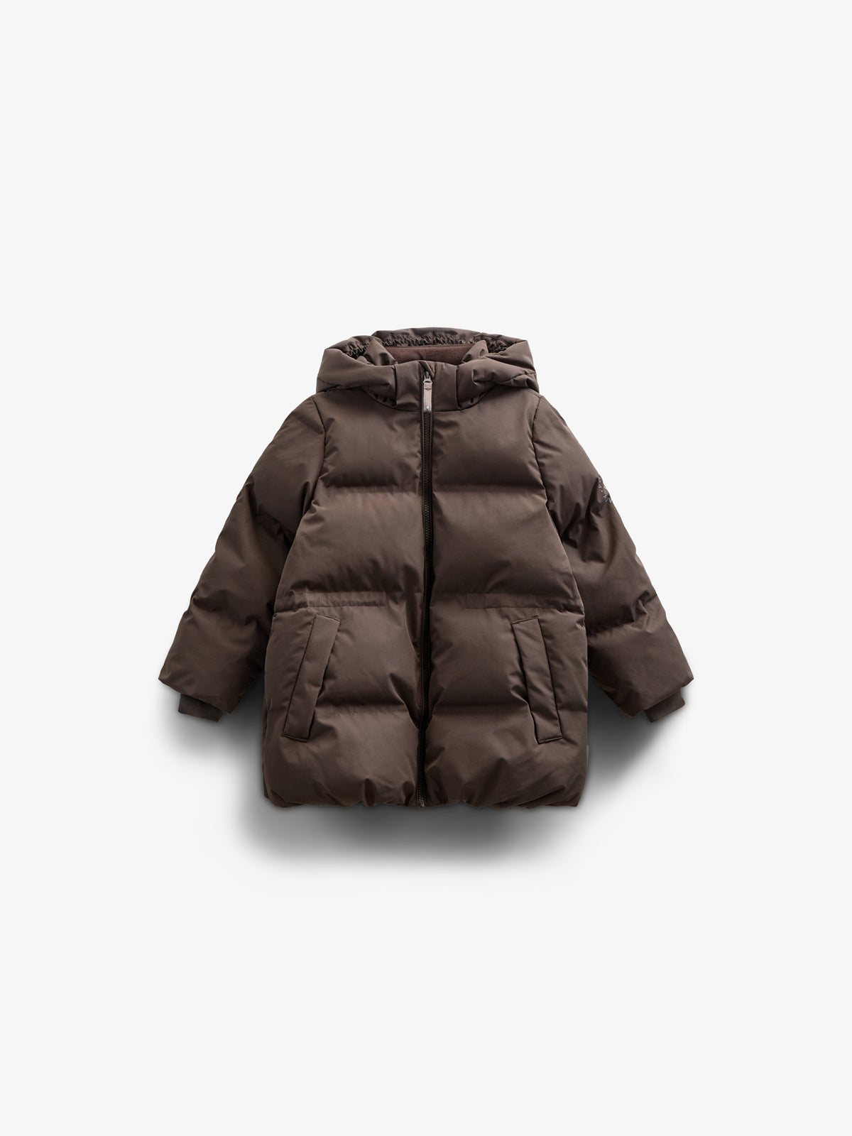 Winterjas met koord - Tween - Chocolate | 100537 Elenor