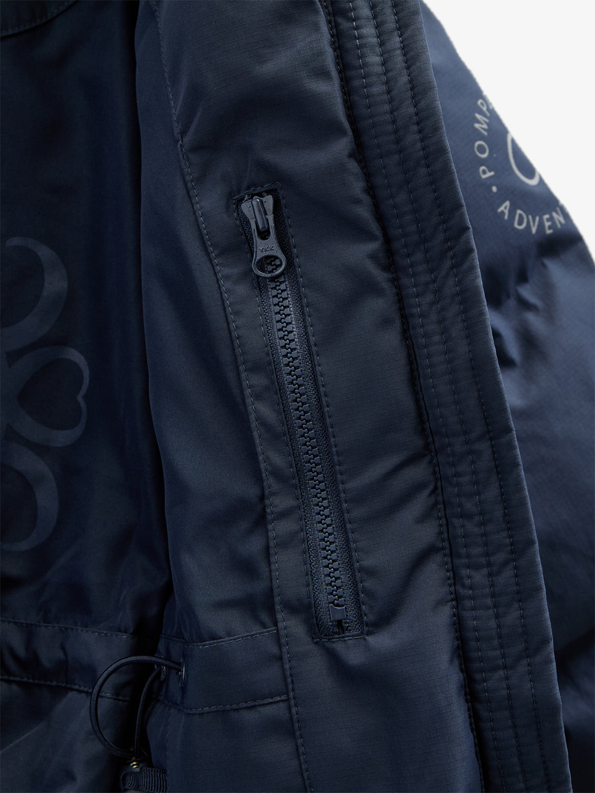 Winterjas met koord - Tween - Navy | 100539 Elenor