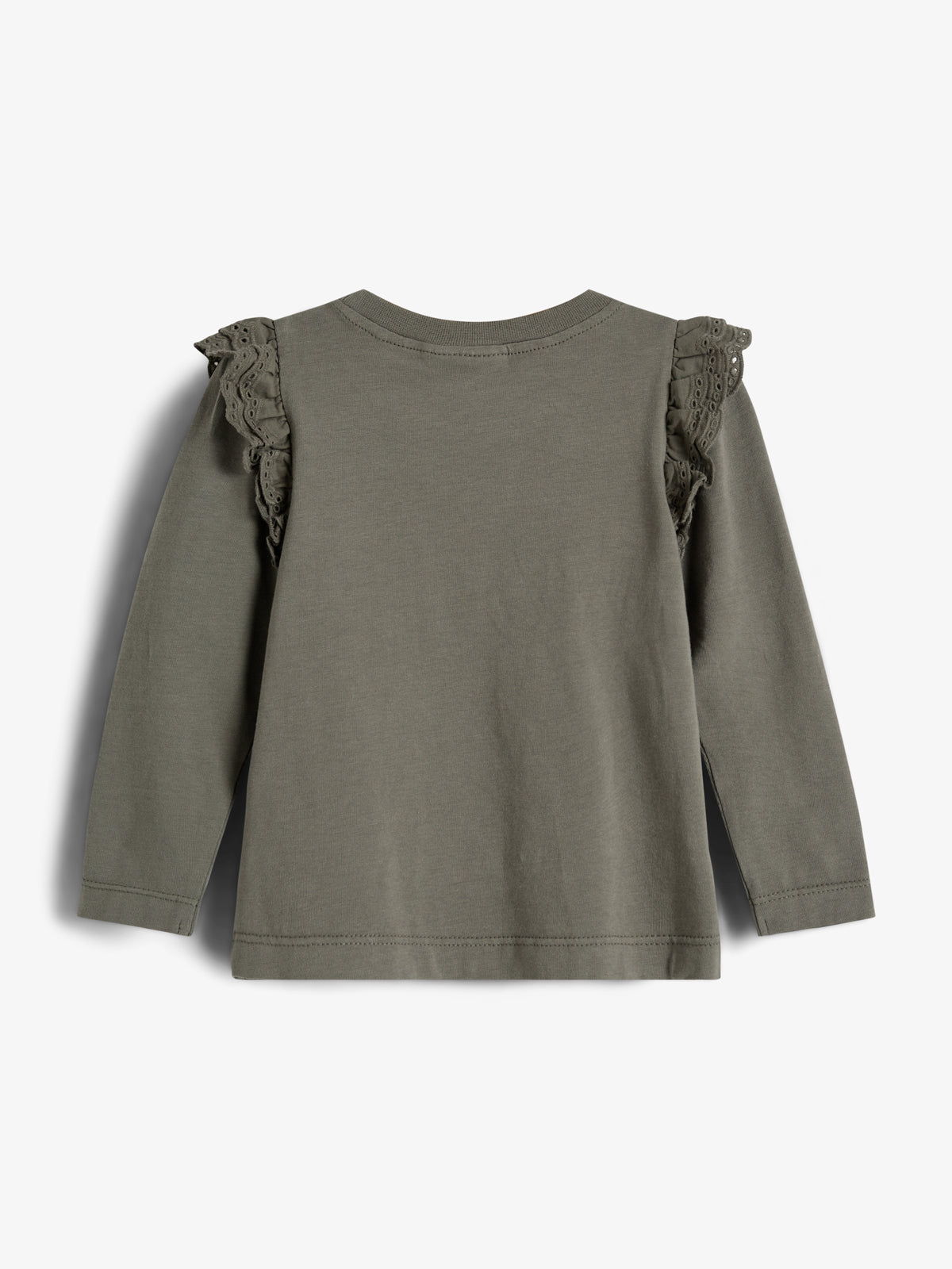 Jersey blouse met kraagje - Little - Green