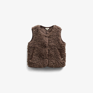 Vacht van imitatiebont - Tween - Chocolate | 100553 Ellie