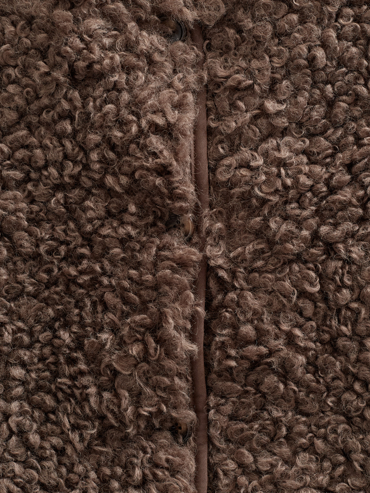 Bodywarmer van imitatiebont- Tween - Chocolate | 100553 Ellie