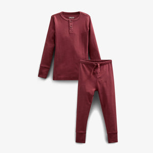 Jersey pyjama - Kids - Burgundy | 100554 Bangkok
