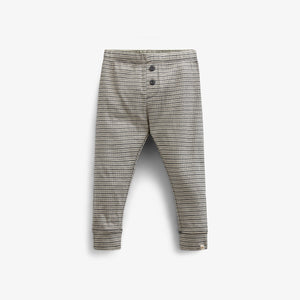 Katoenen ribbroek - Kids - Forest Green Stripe | 100570 Manson