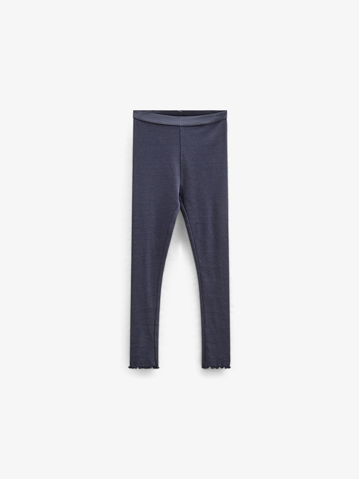 Modal Rib leggings - Kids - Navy | 100588 Mia