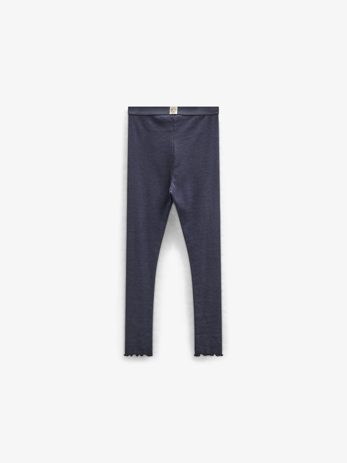 Modal Rib leggings - Kids - Navy | 100588 Mia