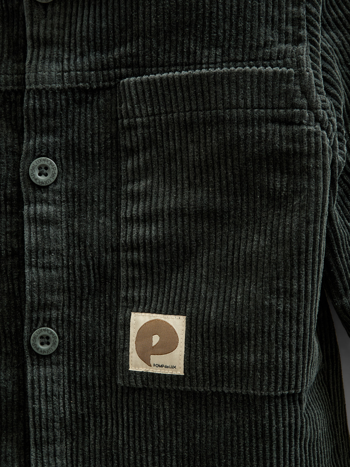 Corduroy overhemd - Kids - Forest Green | 100596 Jace