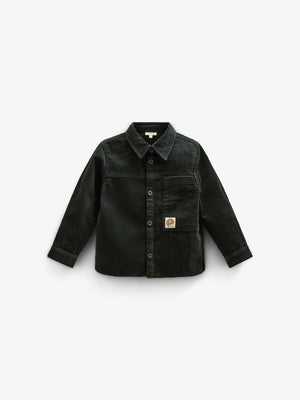 Corduroy overhemd - Kids - Forest Green | 100596 Jace
