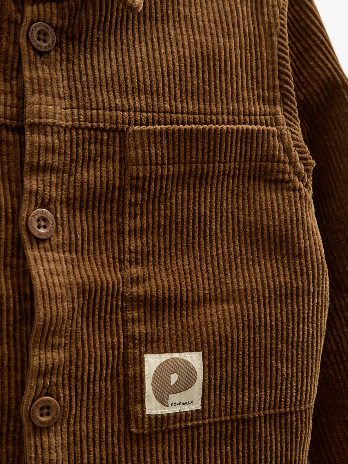 Corduroy overhemd - Kids - Coffee | 100598 Jace