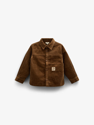 Corduroy overhemd - Kids - Coffee | 100598 Jace