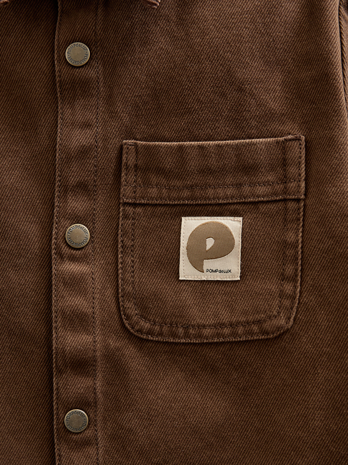Twill overhemd - Kids - Chocolate | 100610 Carter