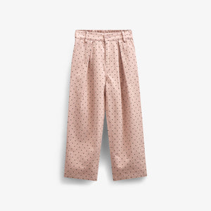 Twill broek met stip - Kids - Rose | 100612 Iris