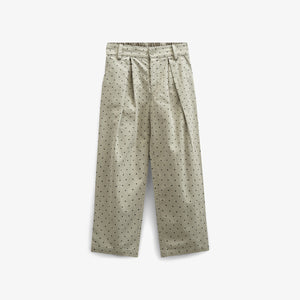 Twill broek met stip - Kids - Dusty Green | 100616 Iris