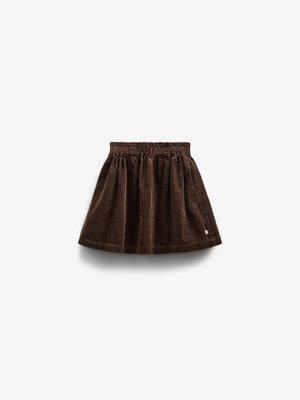 Gewaagde Corduroy Rok - Kids - Chocolate | 100624 Margot
