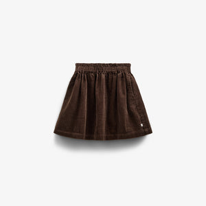 Gewaagde Corduroy Rok - Tween - Chocolate | 100625 Margot