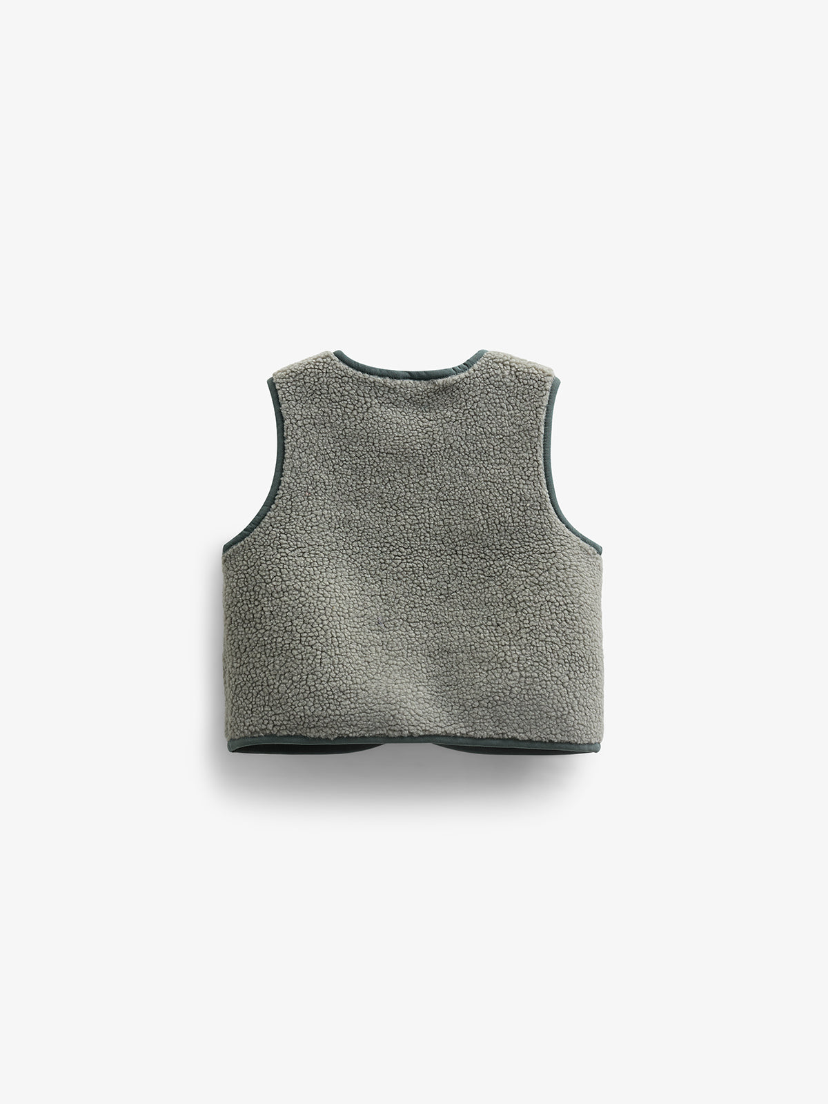Stapelvest met knopen - Kids - Dusty Green | 100630 Mayfield