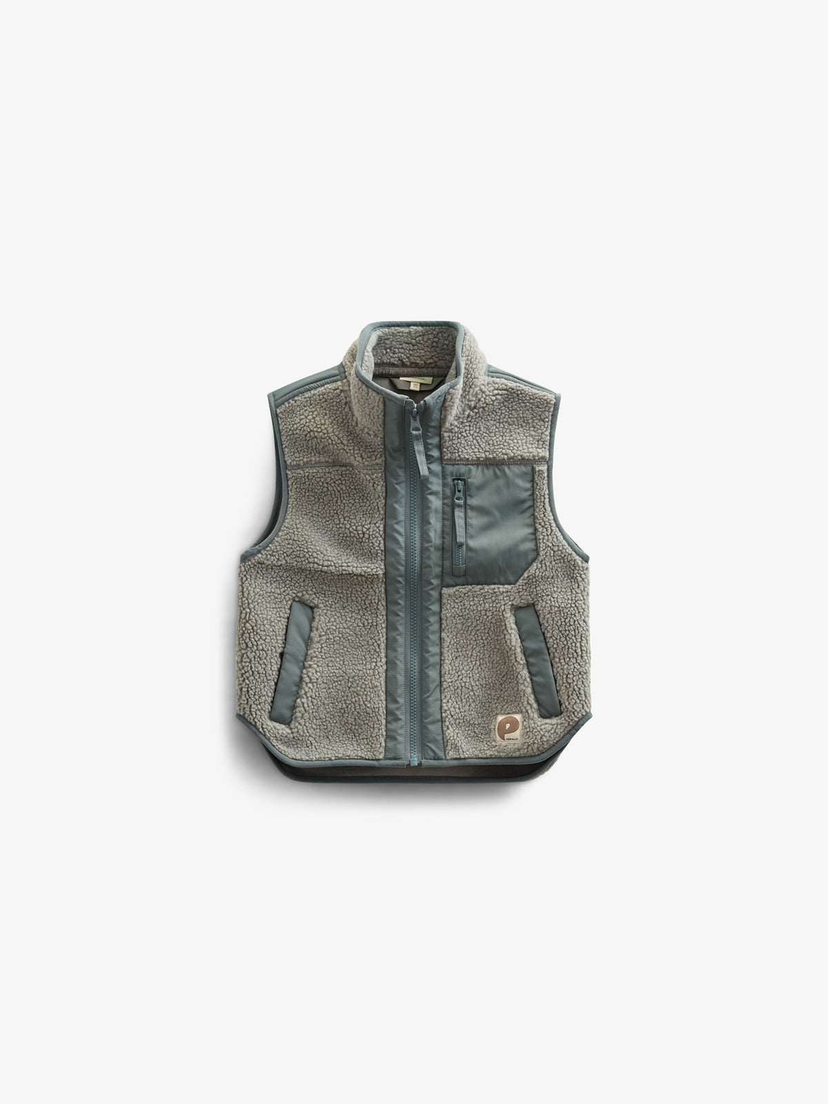 Vest met rits - All - Dusty Green | 100635 Elliot