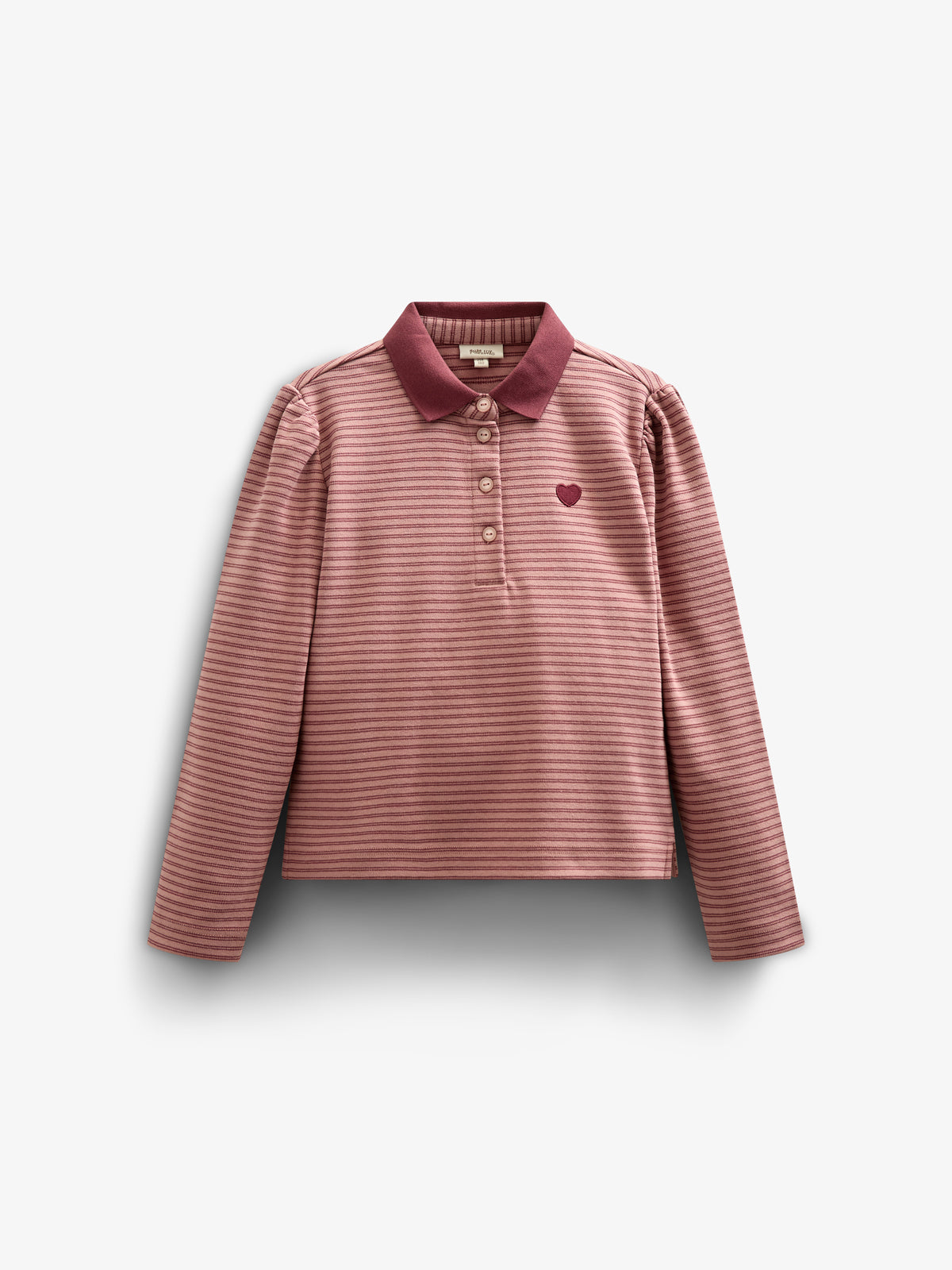 Gestreept poloshirt - Tween - Rose Stripe | 100646 Elise