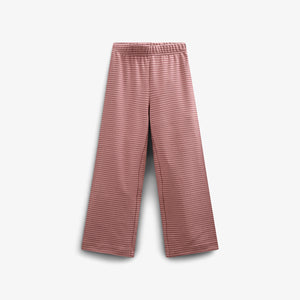 Gestreepte jersey broek - Tween - Rose Stripe | 100648 Elise