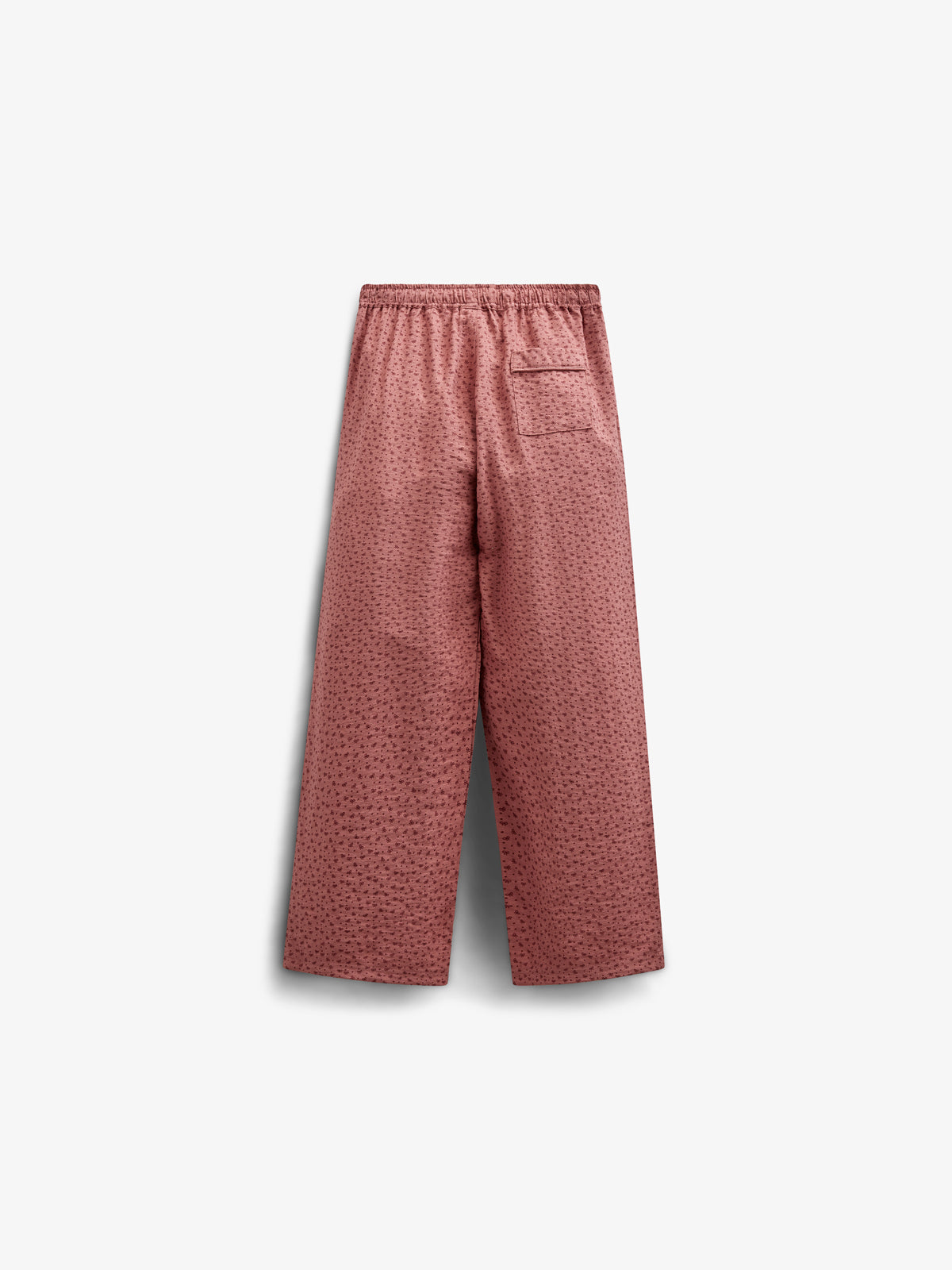Bedrukte broek van crêpe viscose - Tween - Rose | 100659 Ana