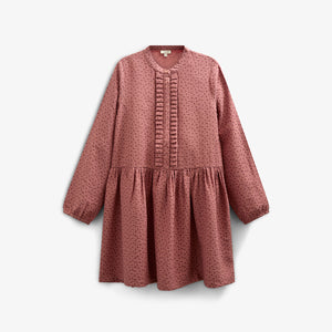 Jurk bedrukt crêpe viscose - All - Rose | 100661 Ana